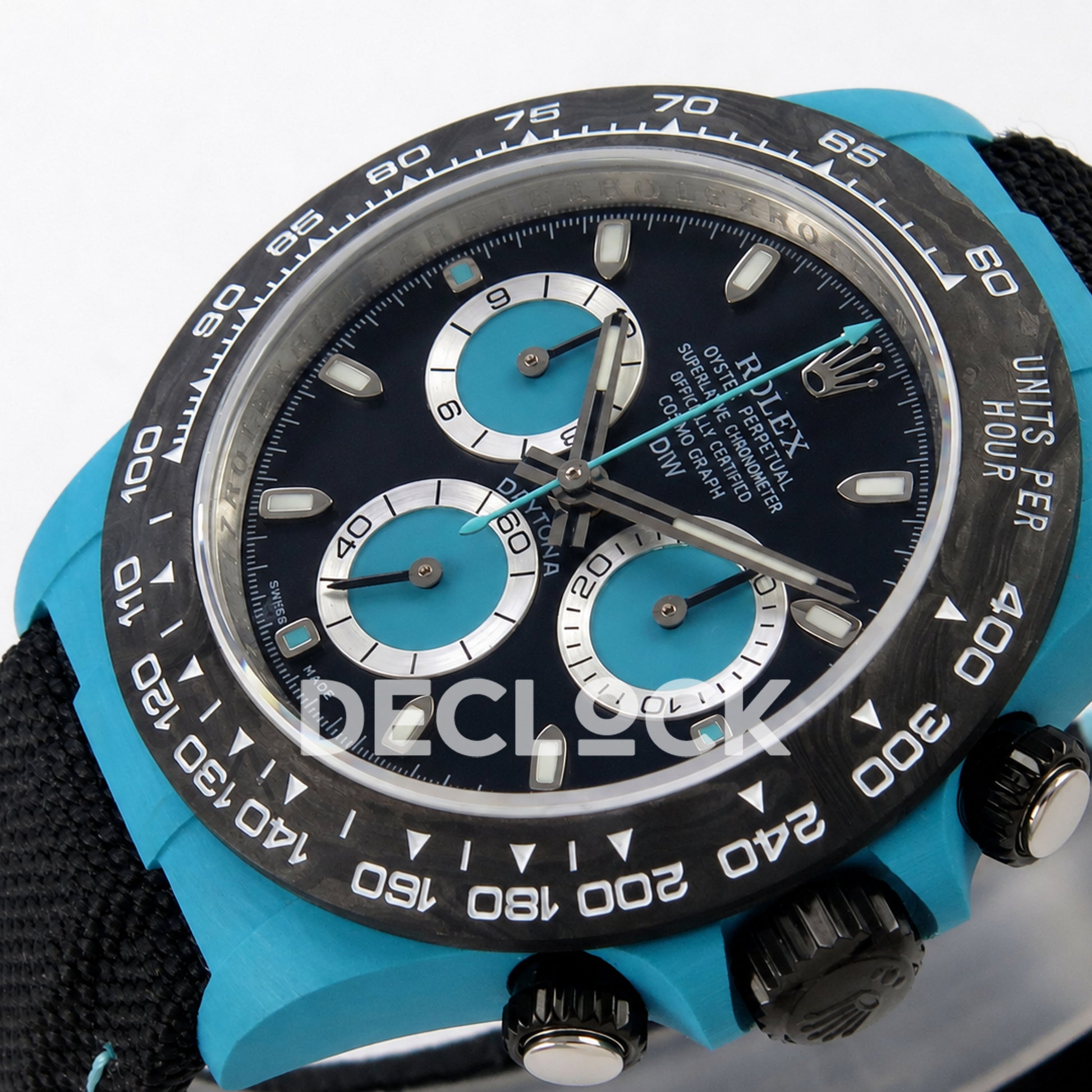 Rolex Daytona DIW Blue Carbon 40mm N6F SA4130