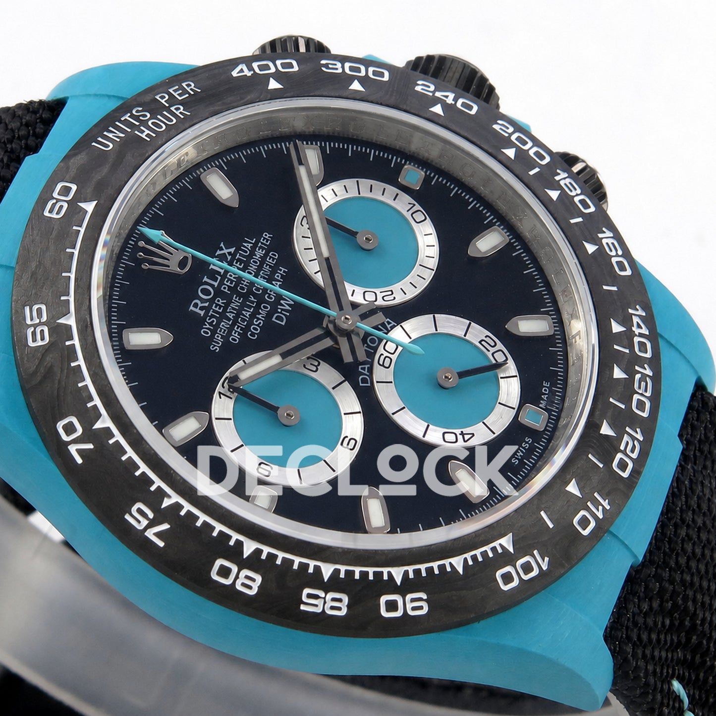 Rolex Daytona DIW Blue Carbon 40mm N6F SA4130