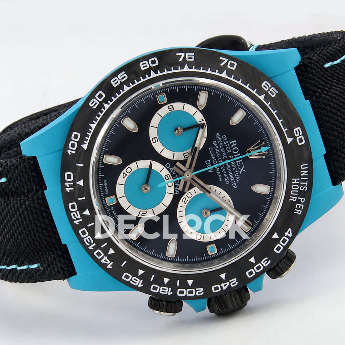 Rolex Daytona DIW Blue Carbon 40mm N6F SA4130