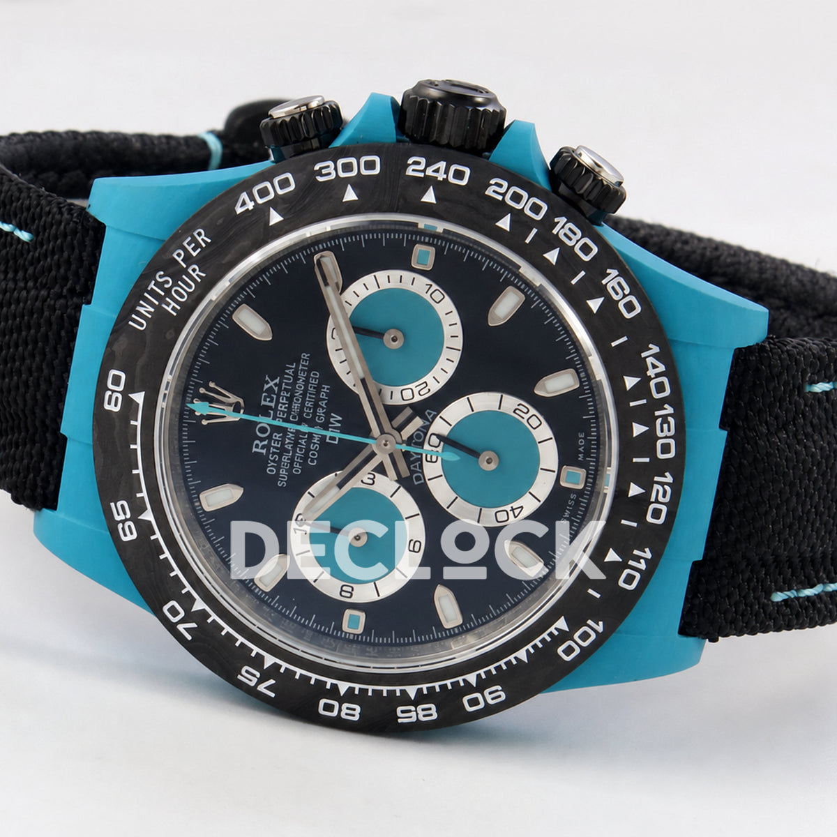 Rolex Daytona DIW Blue Carbon 40mm N6F SA4130