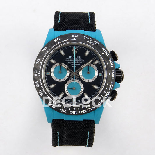 Rolex Daytona DIW Blue Carbon 40mm N6F SA4130