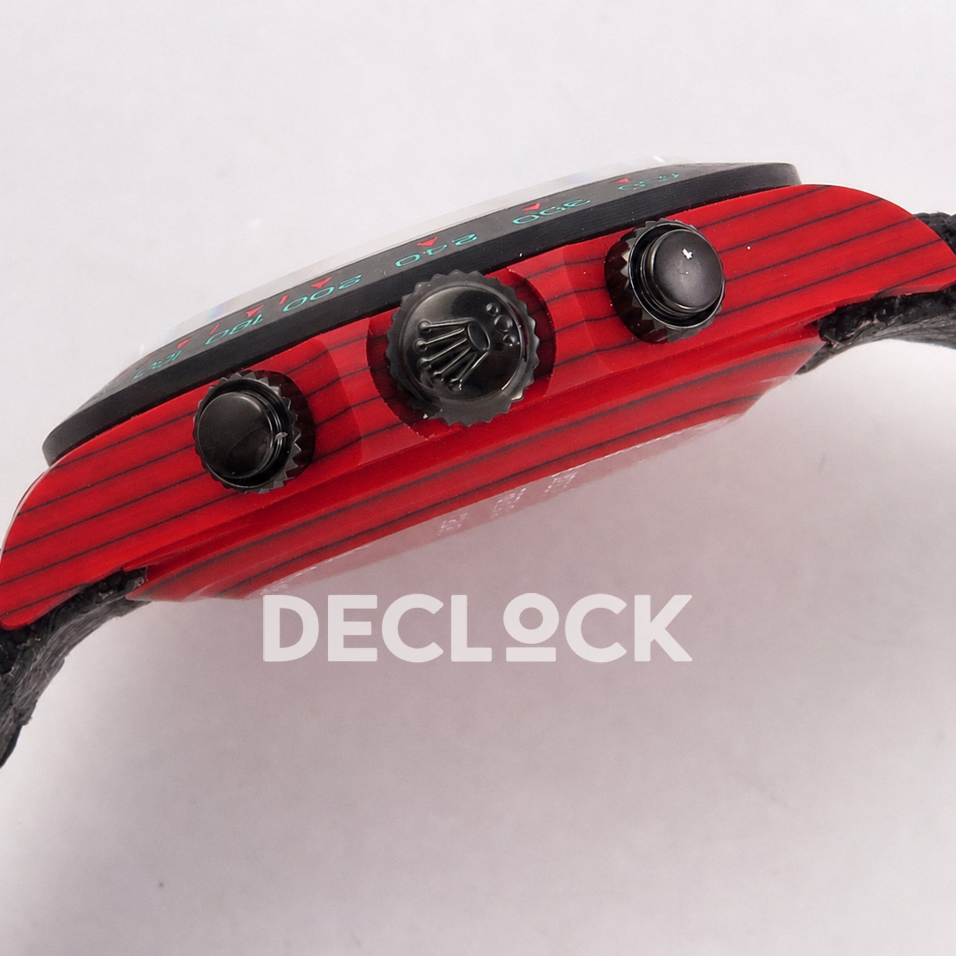 Rolex Daytona DIW 'Gambling Table' Red Carbon 40mm N6F SA4130