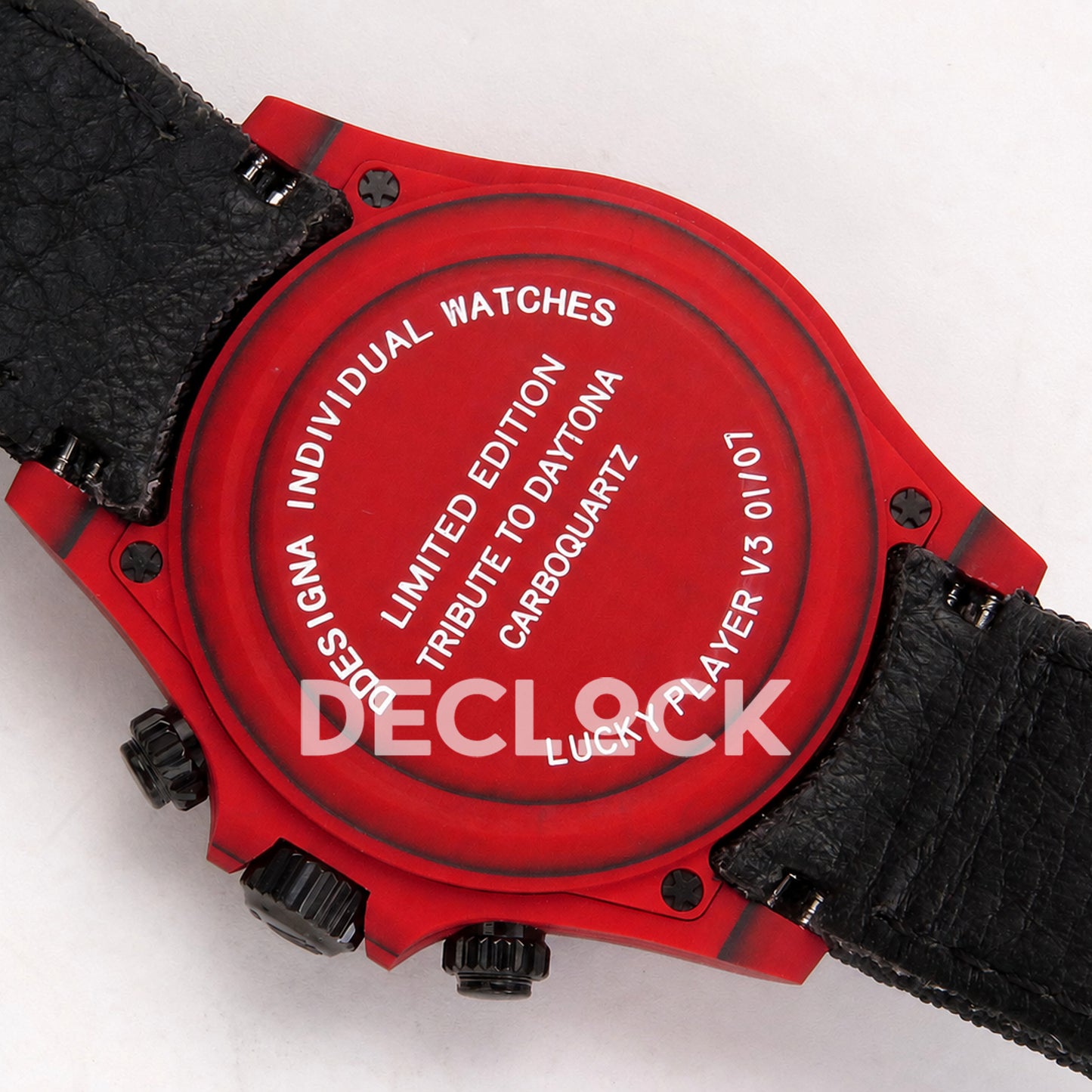 Rolex Daytona DIW 'Gambling Table' Red Carbon 40mm N6F SA4130