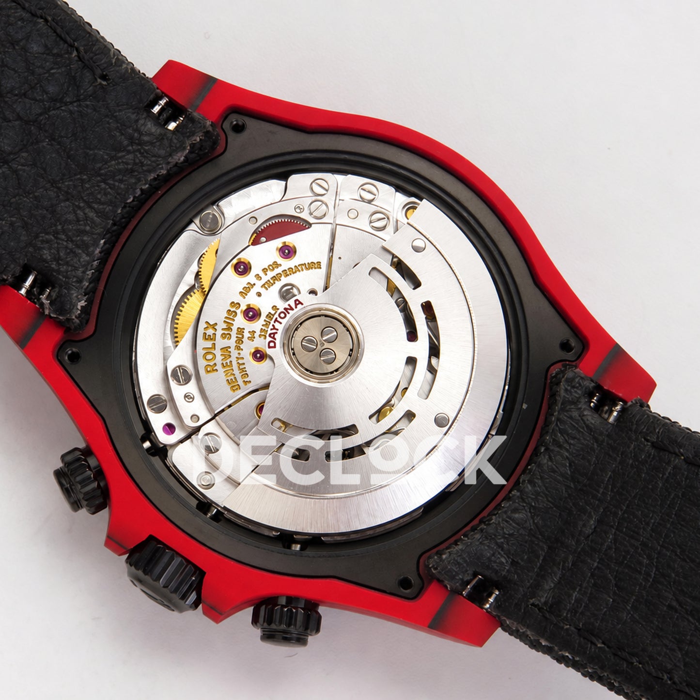 Rolex Daytona DIW 'Gambling Table' Red Carbon 40mm N6F SA4130