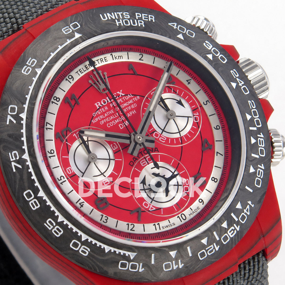 Rolex Daytona DIW 'Global' Red Carbon 40mm N6F SA4130