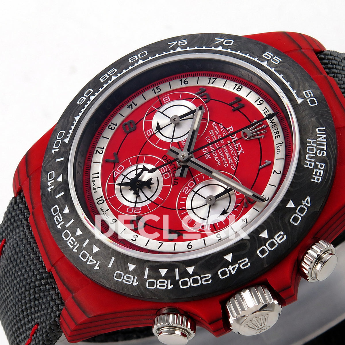 Rolex Daytona DIW 'Global' Red Carbon 40mm N6F SA4130