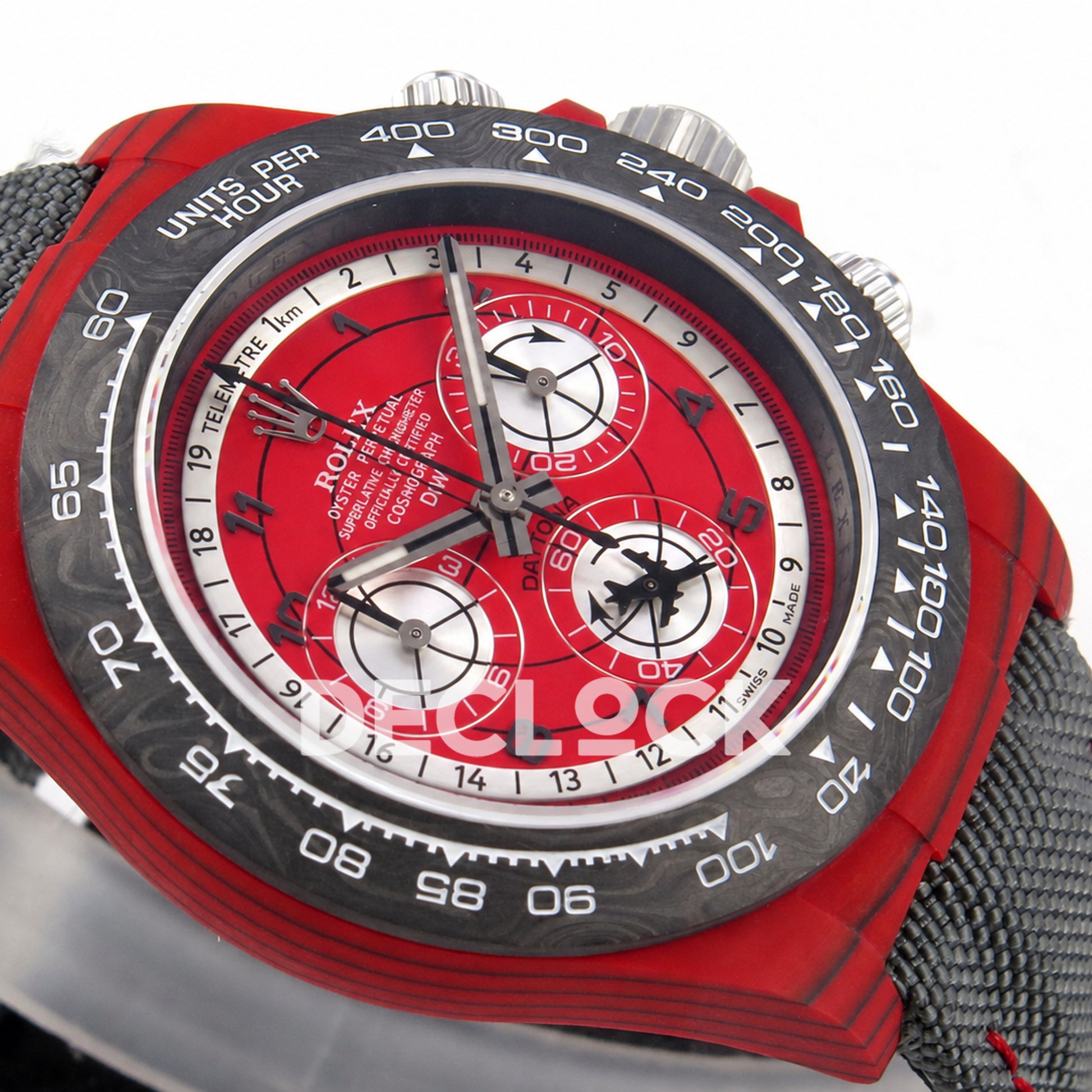 Rolex Daytona DIW 'Global' Red Carbon 40mm N6F SA4130