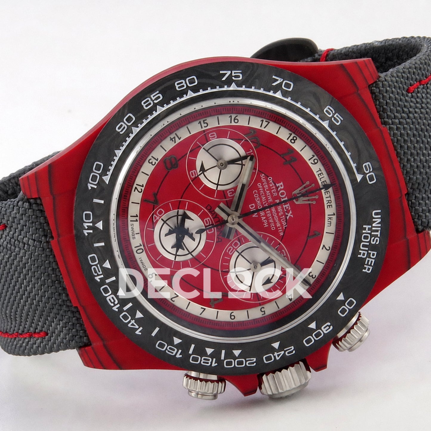 Rolex Daytona DIW 'Global' Red Carbon 40mm N6F SA4130