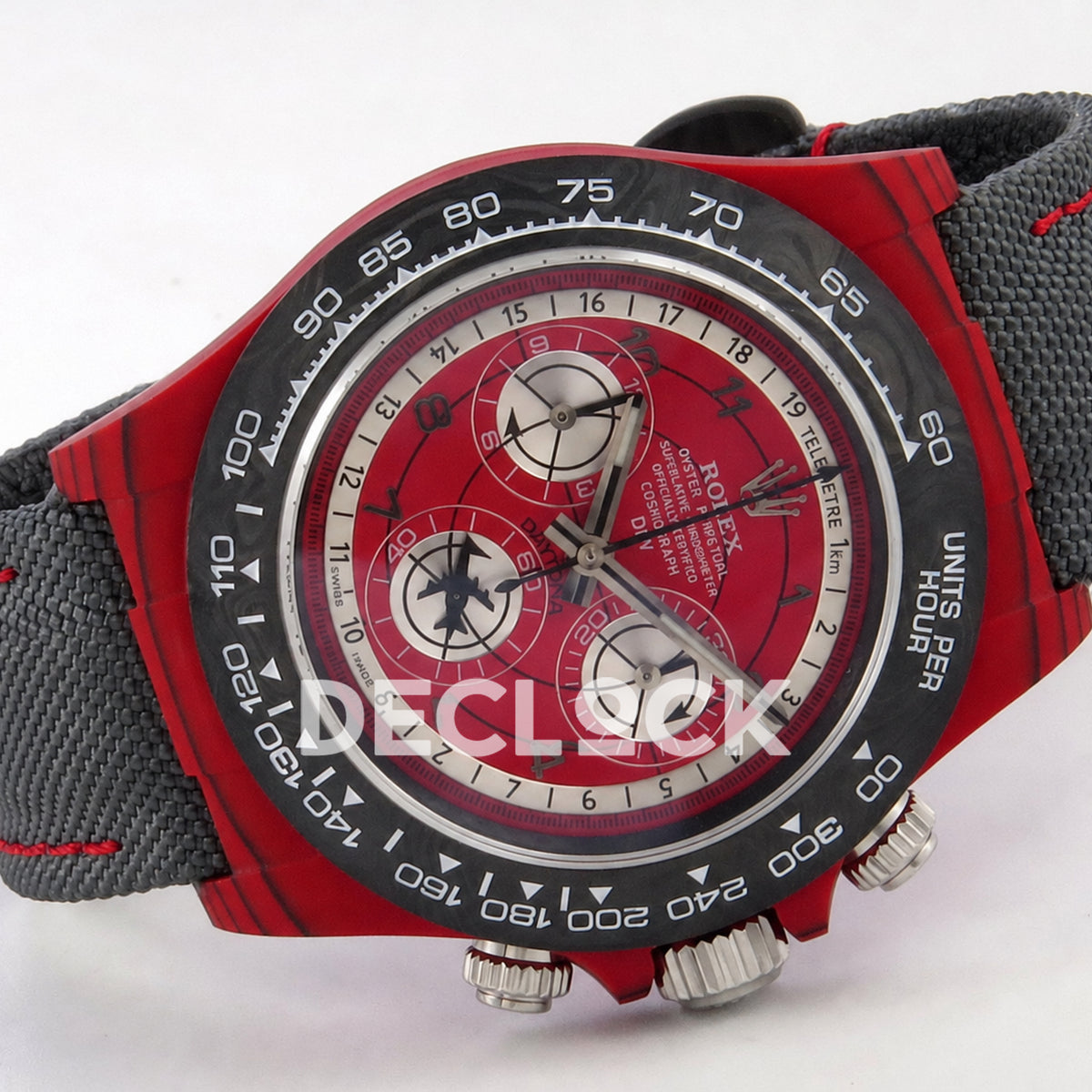 Rolex Daytona DIW 'Global' Red Carbon 40mm N6F SA4130