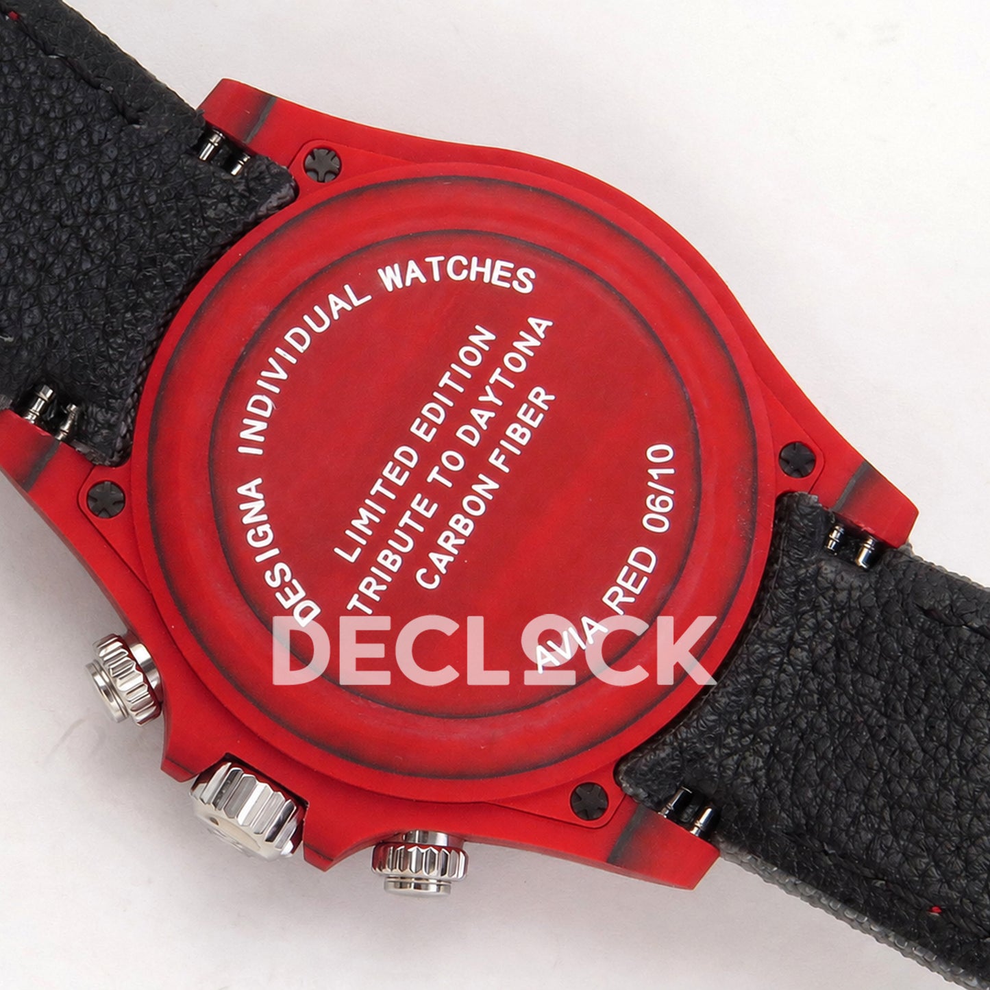 Rolex Daytona DIW 'Global' Red Carbon 40mm N6F SA4130