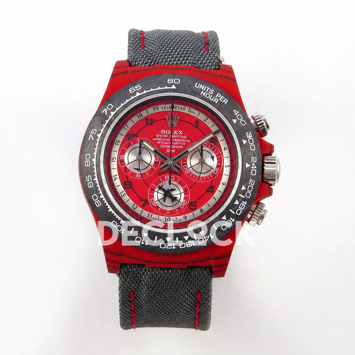 Rolex Daytona DIW 'Global' Red Carbon 40mm N6F SA4130