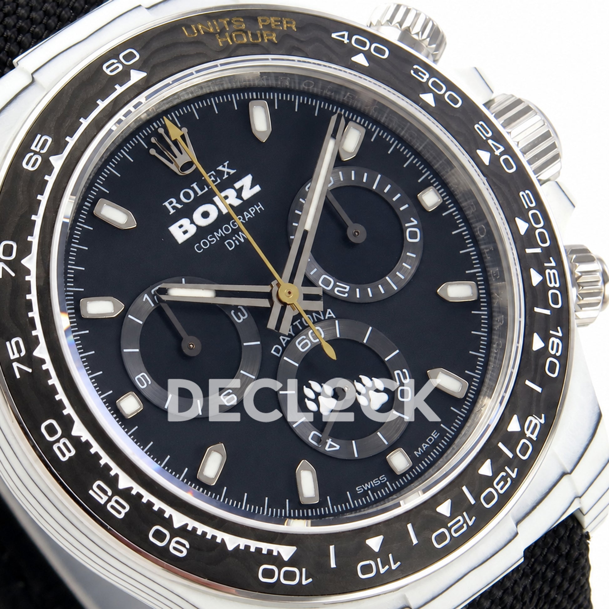 Rolex Daytona DIW 'Borz' White Carbon 40mm N6F SA4130