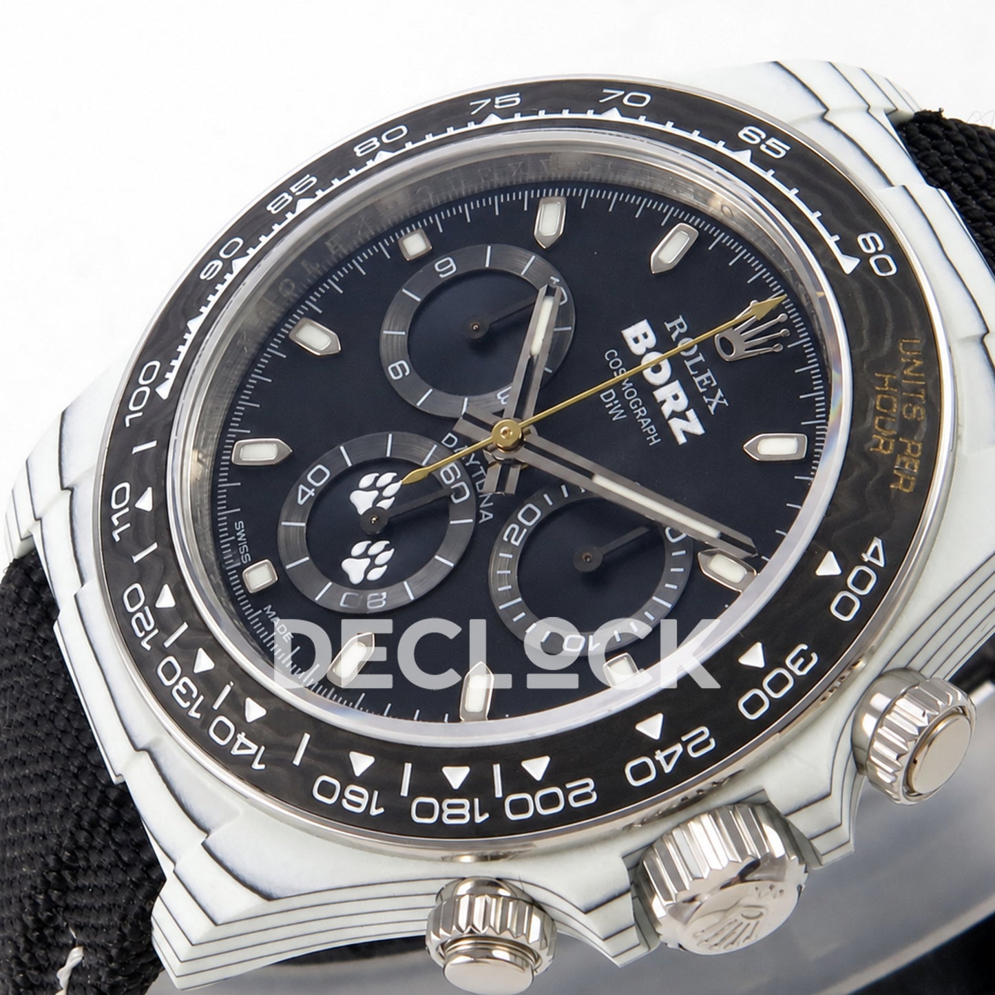 Rolex Daytona DIW 'Borz' White Carbon 40mm N6F SA4130