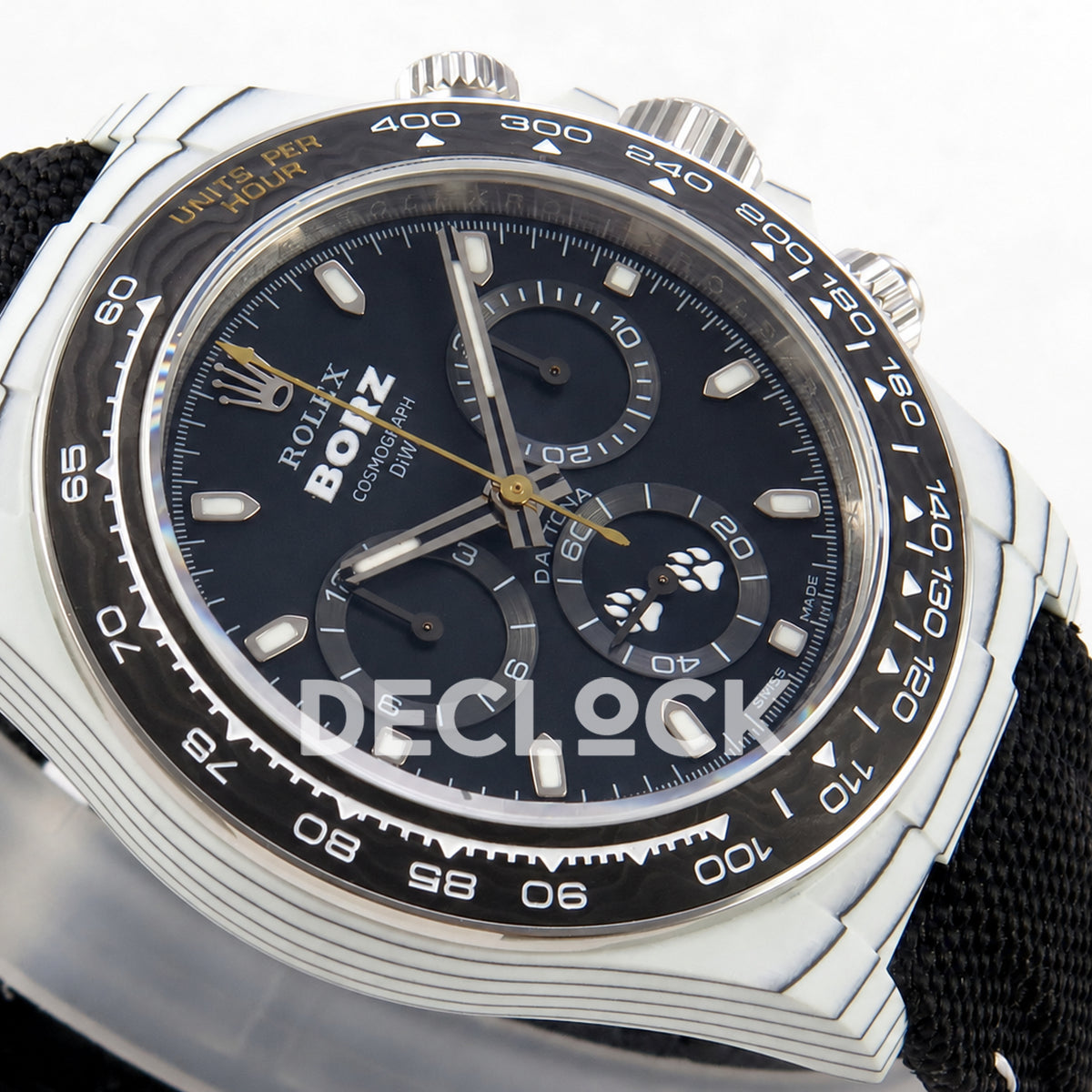 Rolex Daytona DIW 'Borz' White Carbon 40mm N6F SA4130