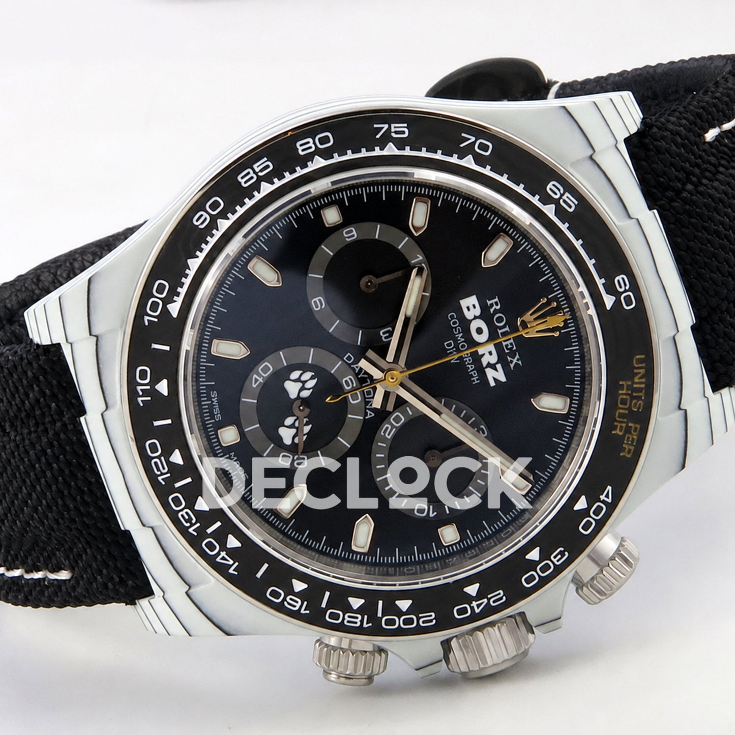 Rolex Daytona DIW 'Borz' White Carbon 40mm N6F SA4130