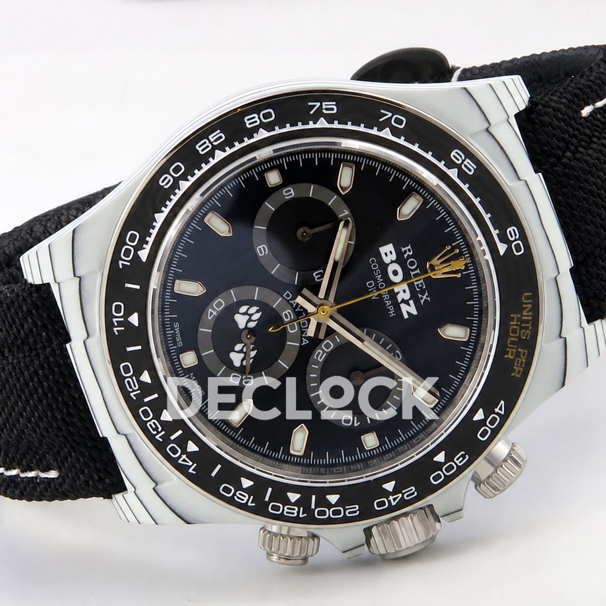Rolex Daytona DIW 'Borz' White Carbon 40mm N6F SA4130