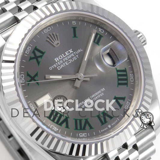 Rolex Datejust 41 126334 Wimbledon Jubilee MZF JH3235