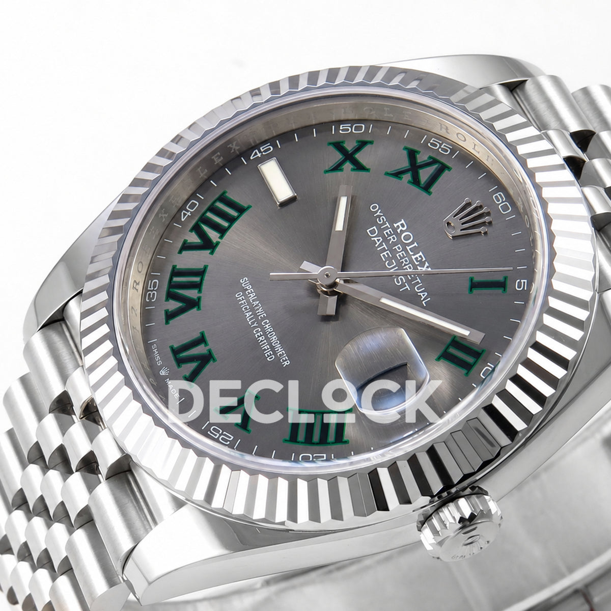 Rolex Datejust 41 126334 Wimbledon Jubilee MZF JH3235
