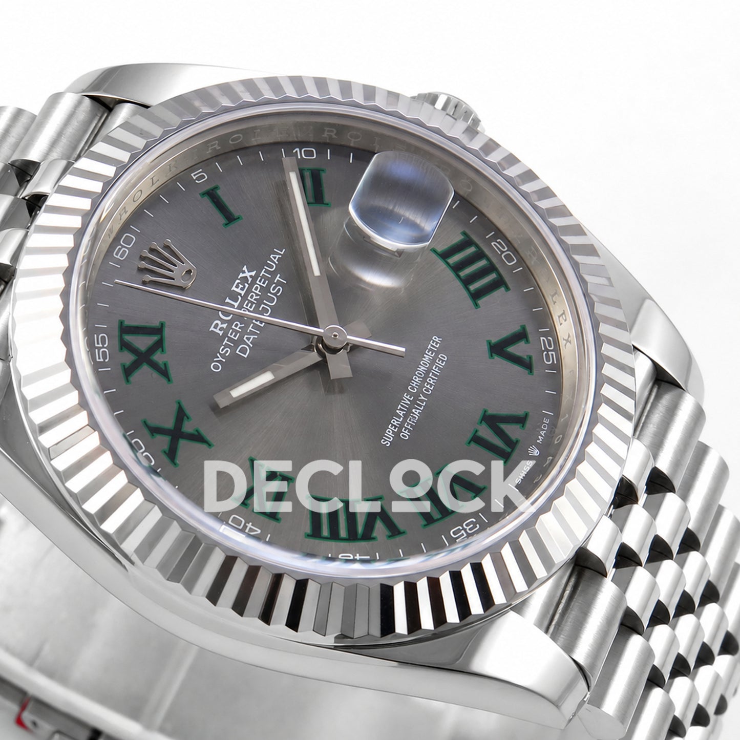 Rolex Datejust 41 126334 Wimbledon Jubilee MZF JH3235