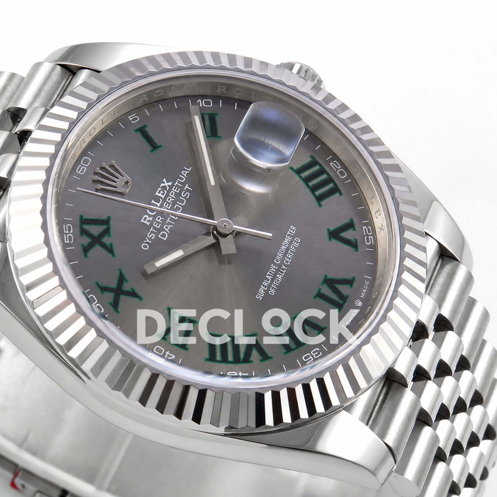 Rolex Datejust 41 126334 Wimbledon Jubilee MZF JH3235