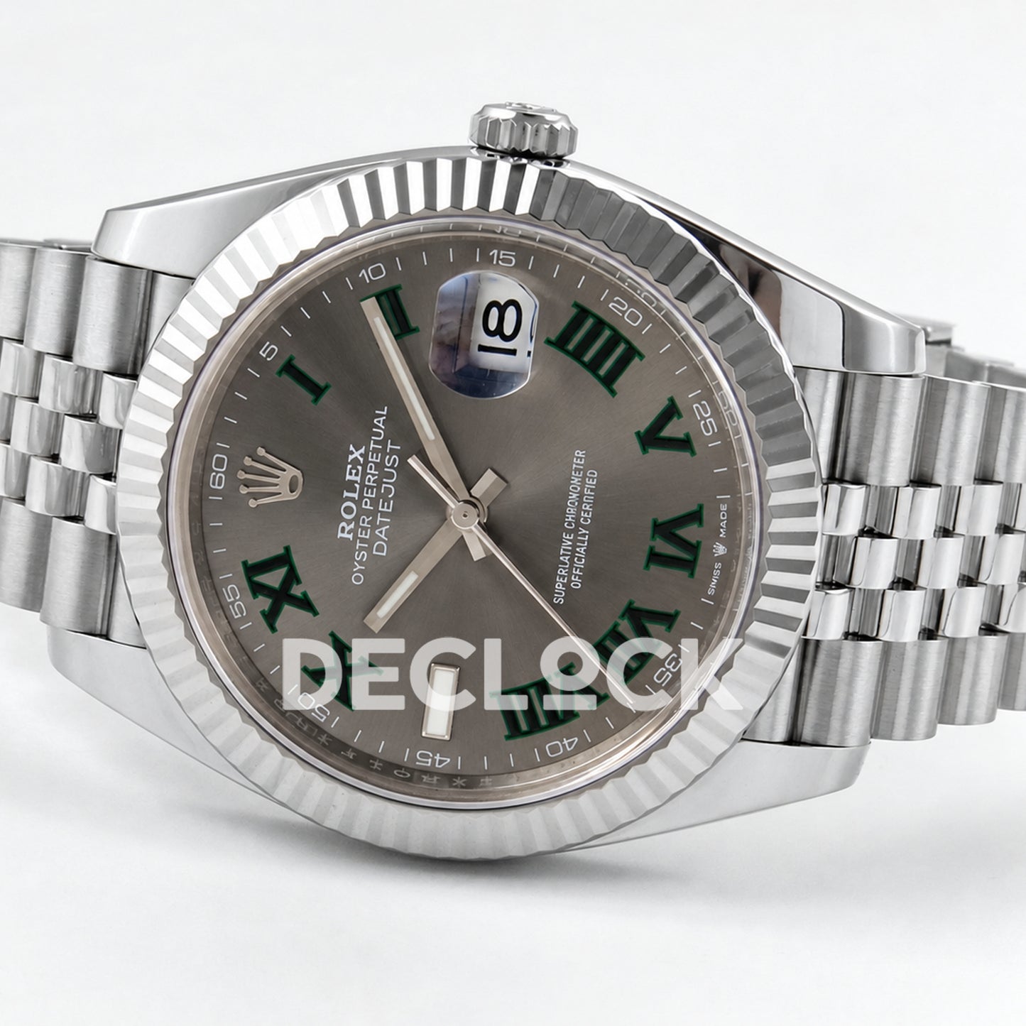 Rolex Datejust 41 126334 Wimbledon Jubilee MZF JH3235