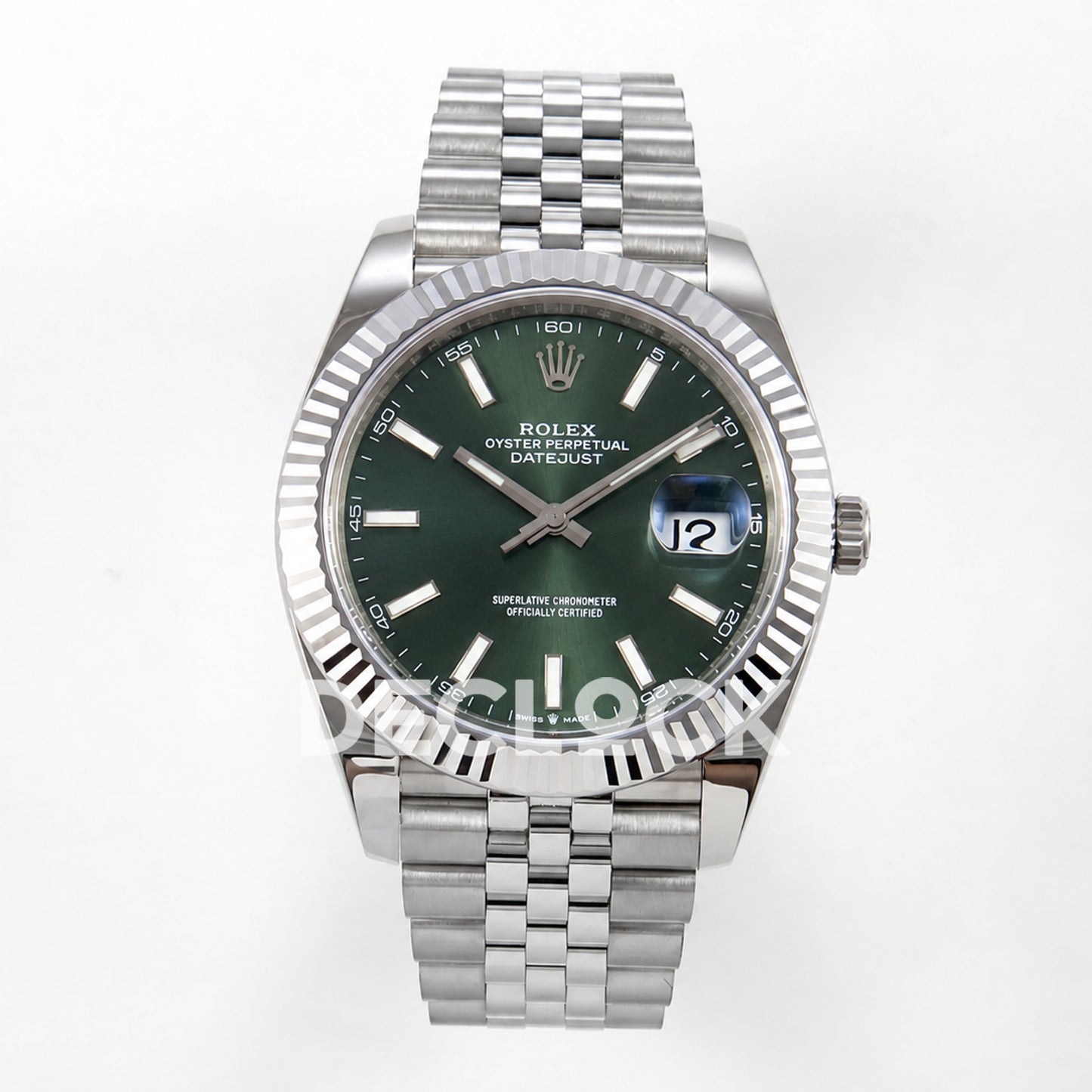 Rolex Datejust 41 126334 Green Dial Jubilee MZF JH3235