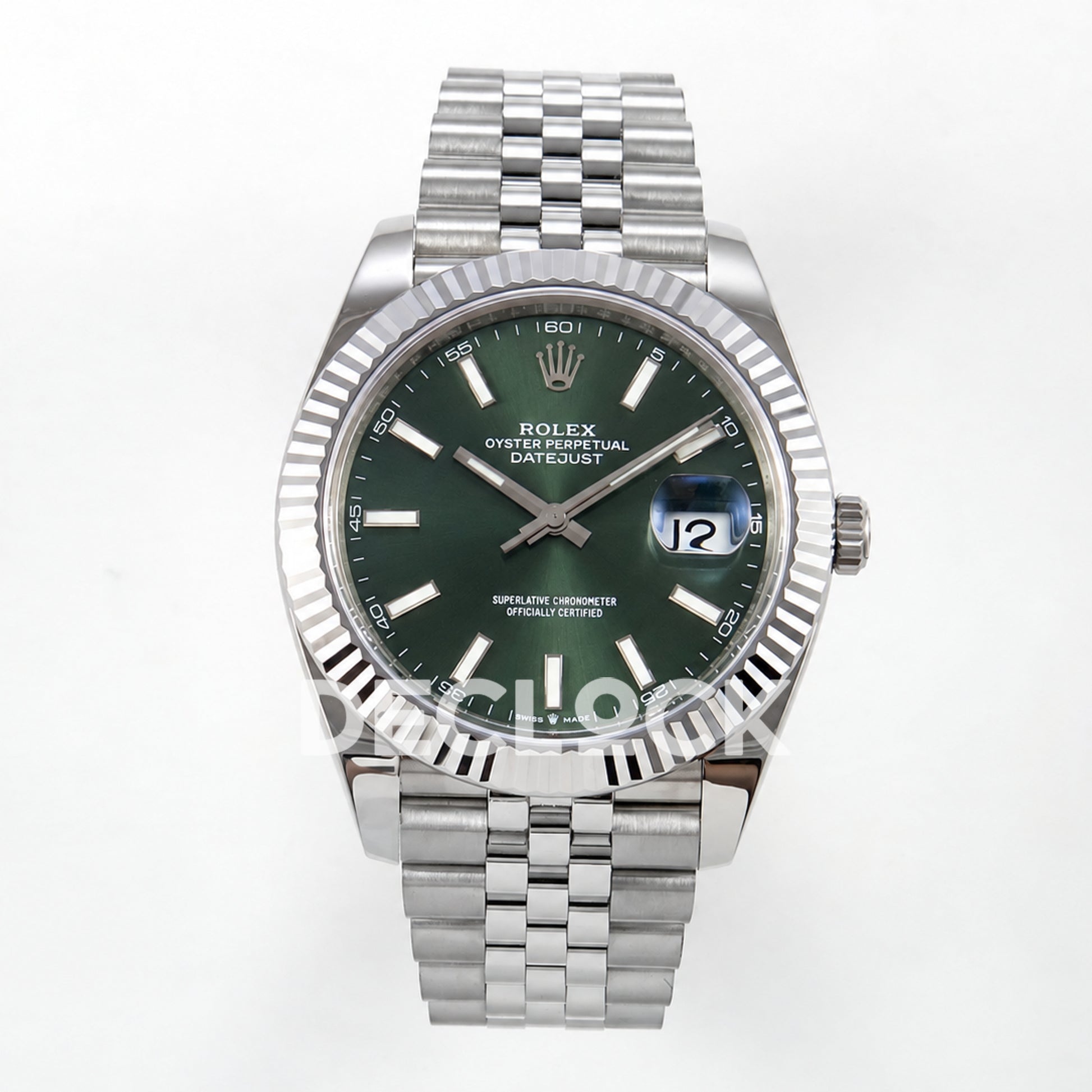 Rolex Datejust 41 126334 Green Dial Jubilee MZF JH3235