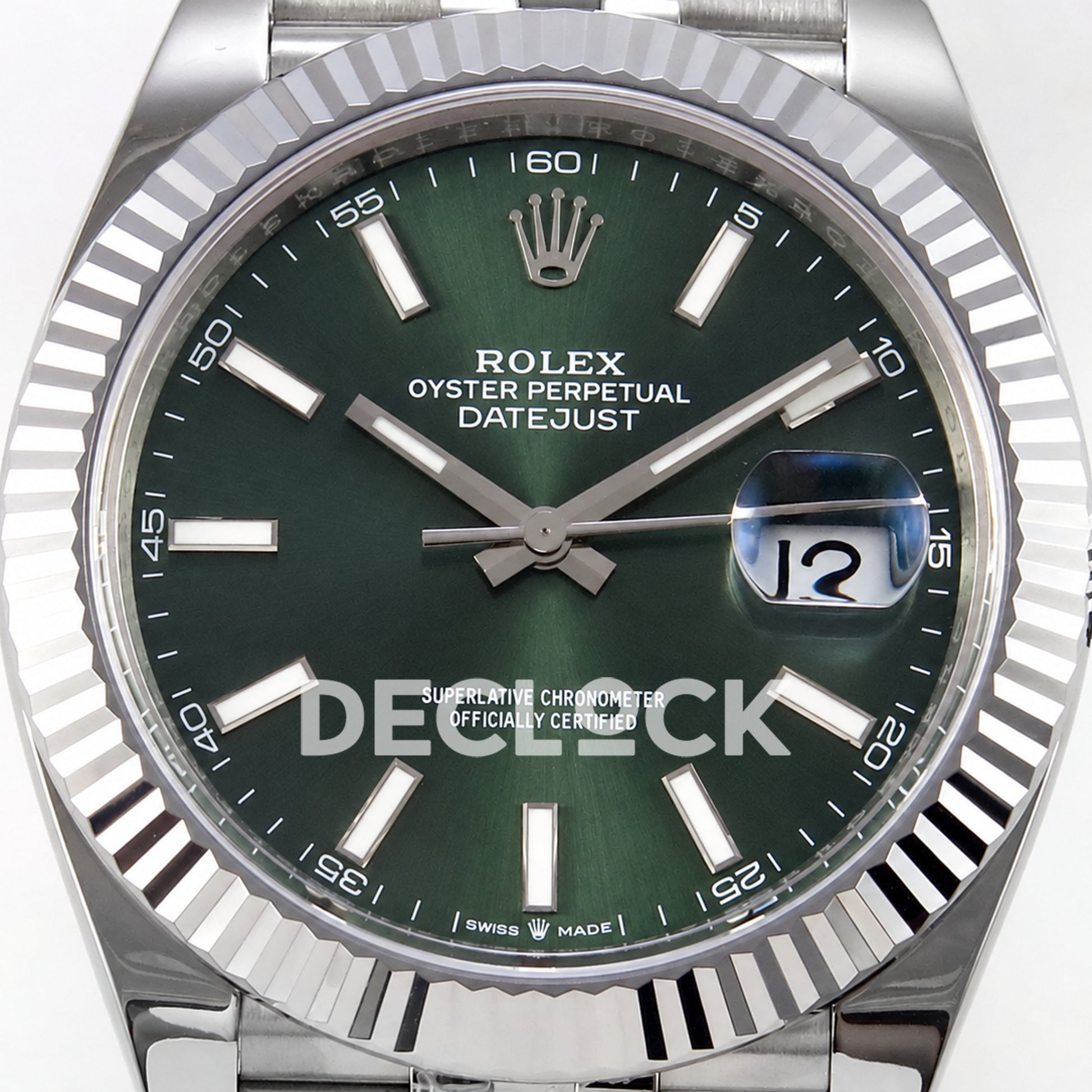 Rolex Datejust 41 126334 Green Dial Jubilee MZF JH3235