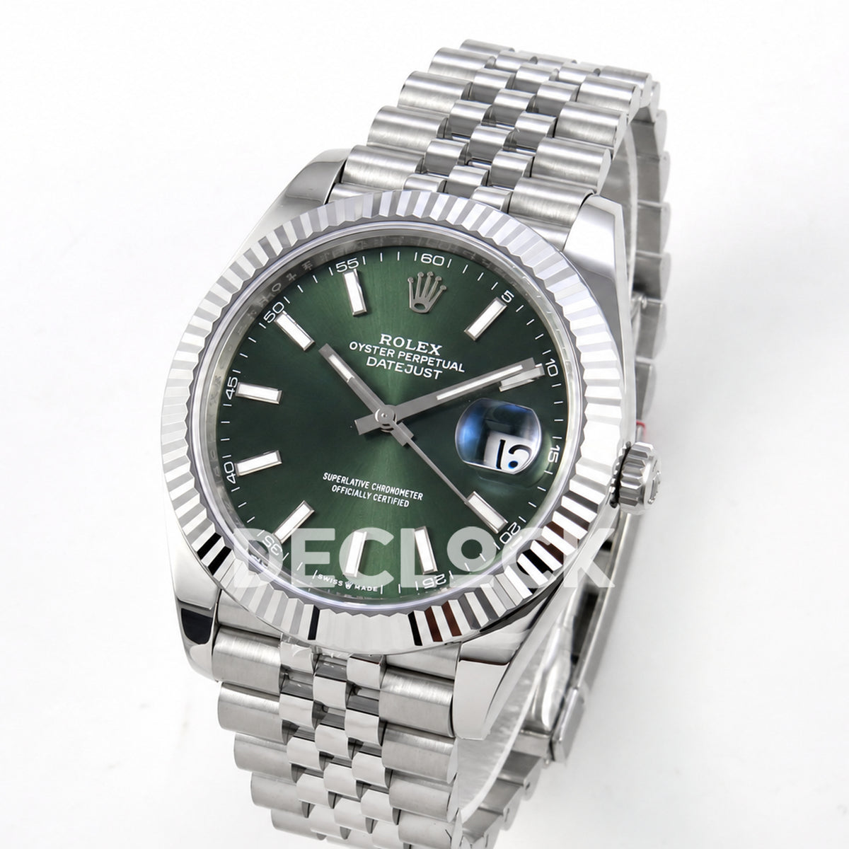 Rolex Datejust 41 126334 Green Dial Jubilee MZF JH3235