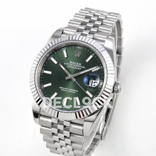 Rolex Datejust 41 126334 Green Dial Jubilee MZF JH3235