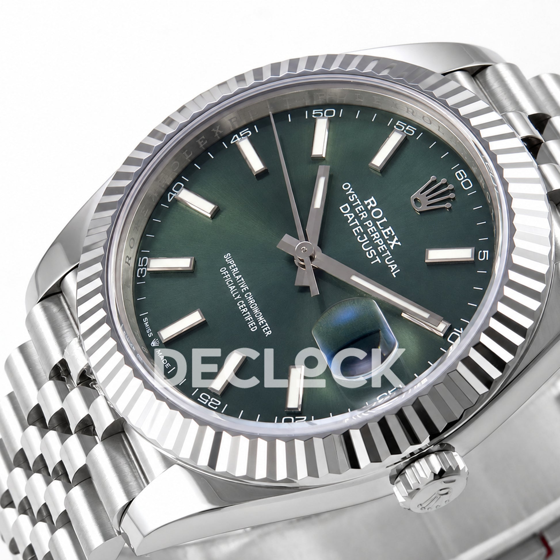Rolex Datejust 41 126334 Green Dial Jubilee MZF JH3235