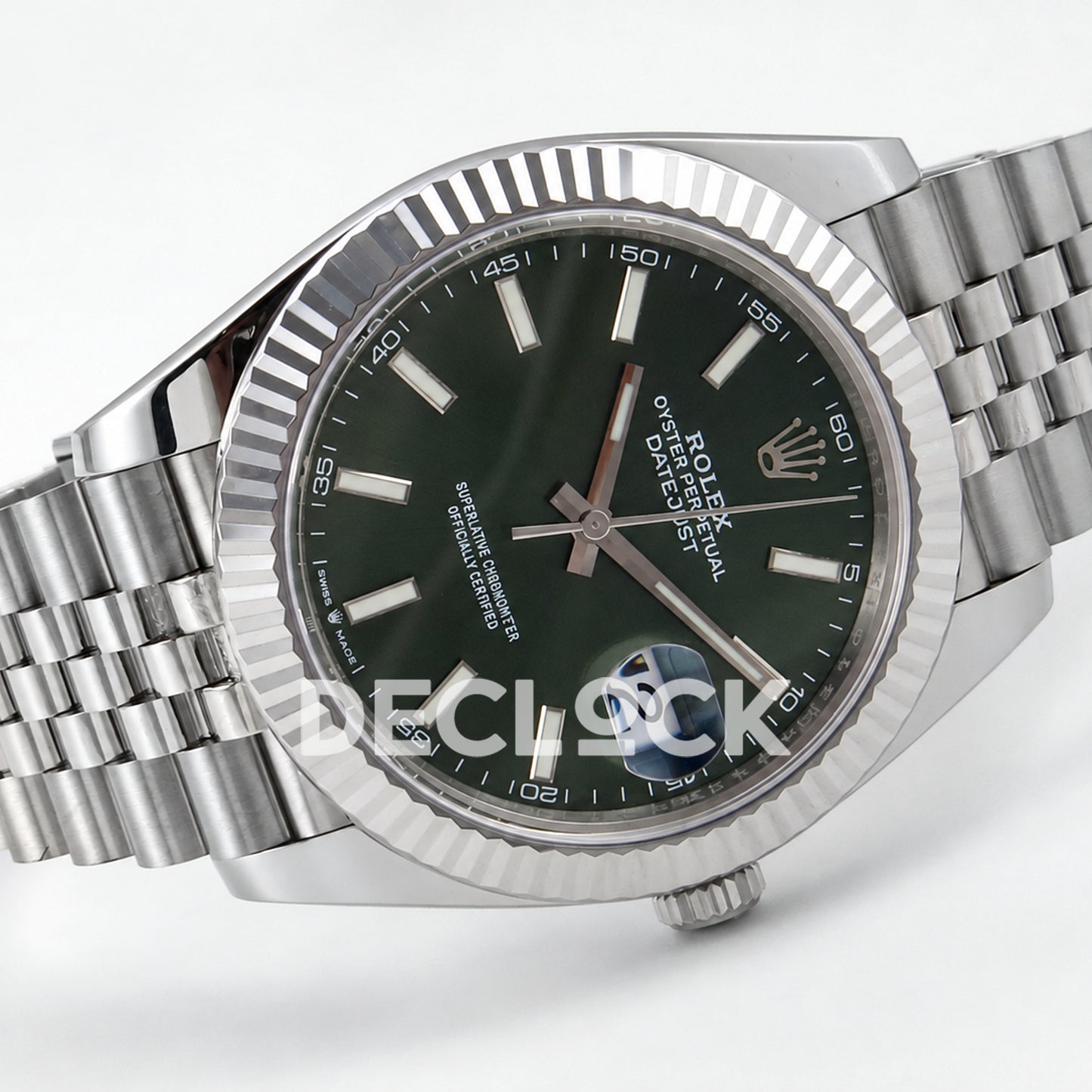 Rolex Datejust 41 126334 Green Dial Jubilee MZF JH3235