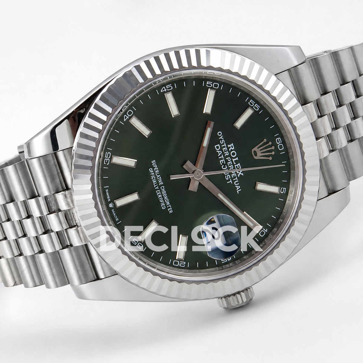Rolex Datejust 41 126334 Green Dial Jubilee MZF JH3235