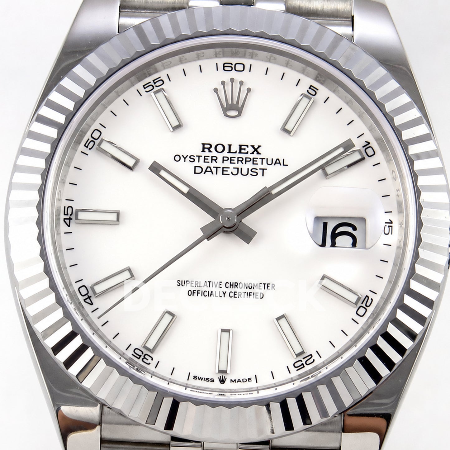 Rolex Datejust 41 126334 White Dial Jubilee MZF JH3235
