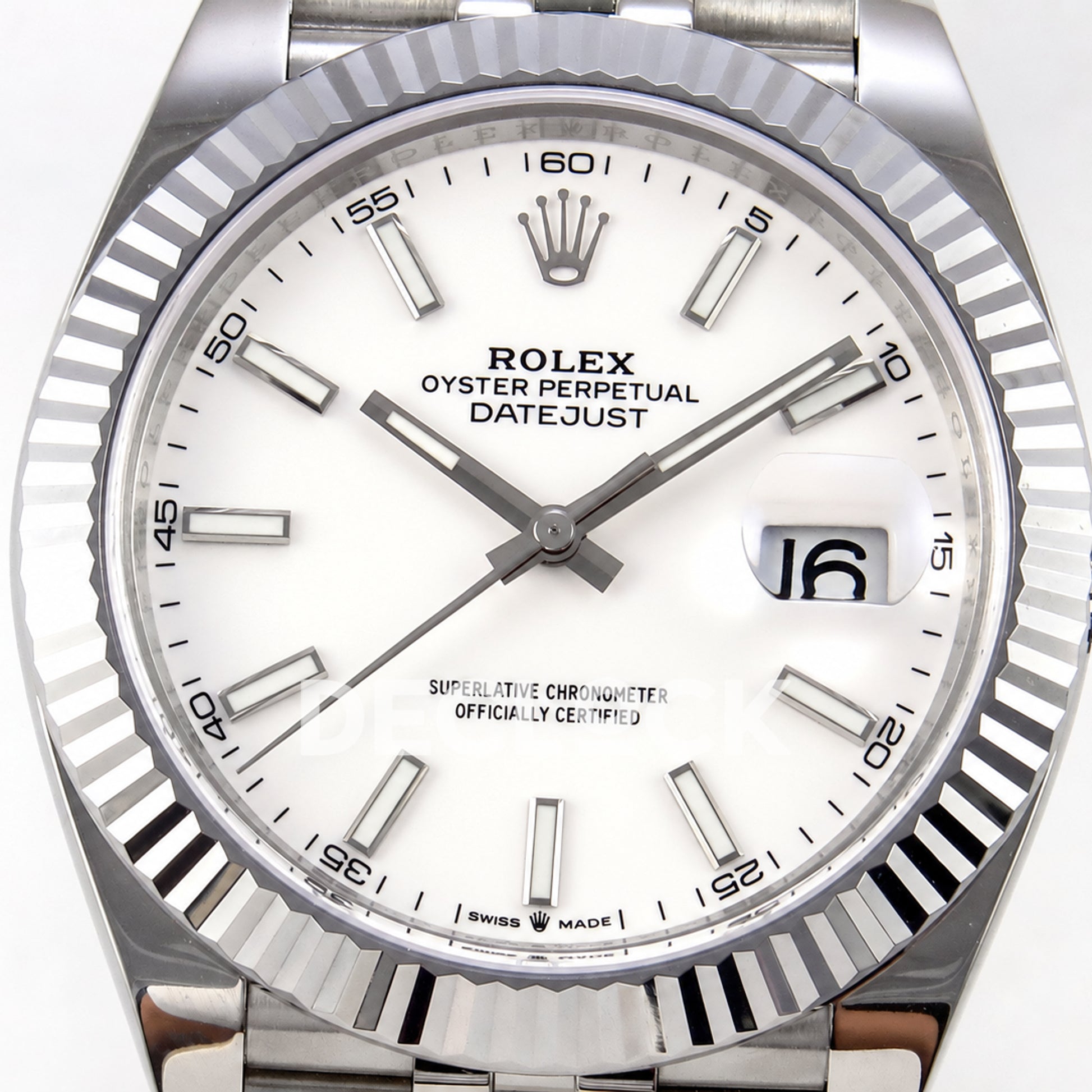 Rolex Datejust 41 126334 White Dial Jubilee MZF JH3235