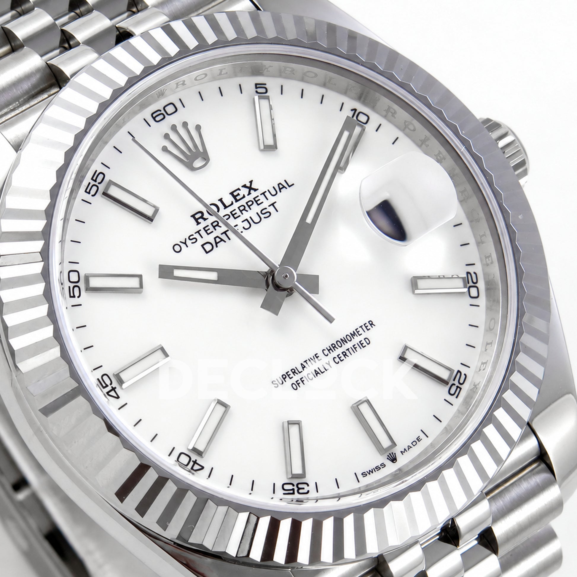 Rolex Datejust 41 126334 White Dial Jubilee MZF JH3235