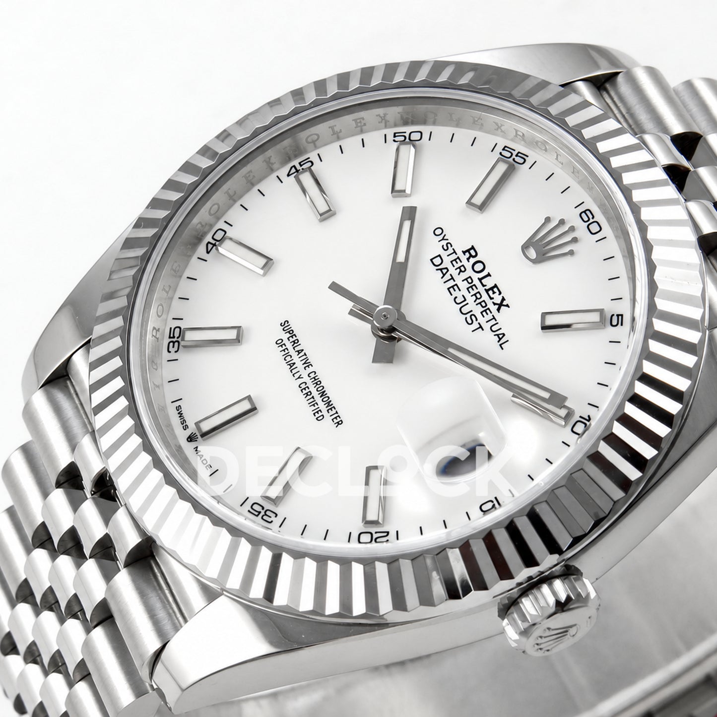 Rolex Datejust 41 126334 White Dial Jubilee MZF JH3235