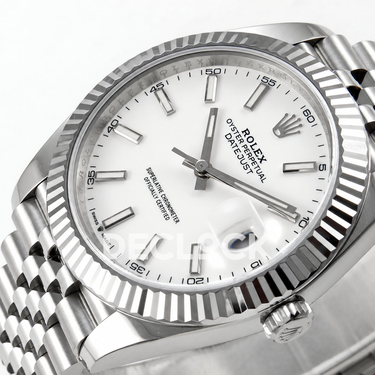 Rolex Datejust 41 126334 White Dial Jubilee MZF JH3235