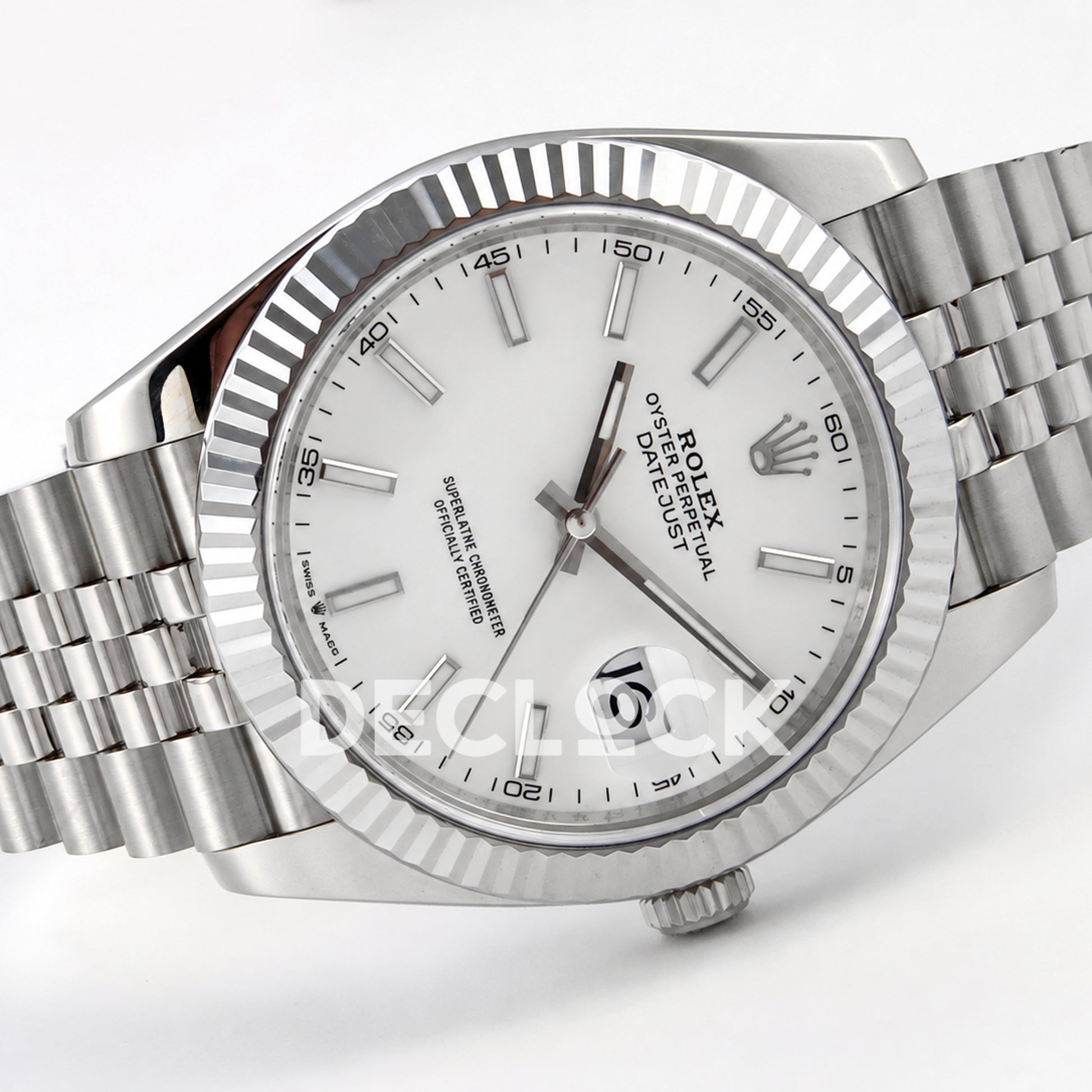 Rolex Datejust 41 126334 White Dial Jubilee MZF JH3235
