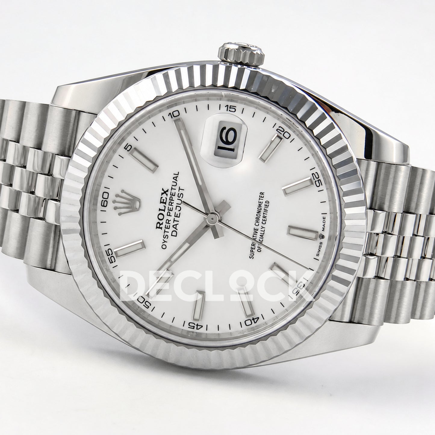 Rolex Datejust 41 126334 White Dial Jubilee MZF JH3235