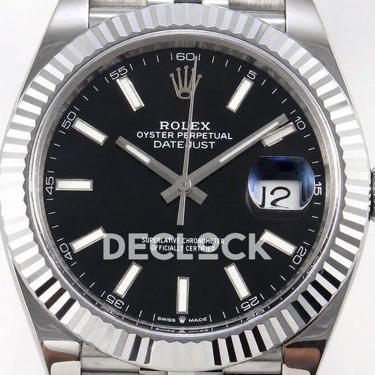 Rolex Datejust 41 126334 Black Dial Jubilee MZF JH3235