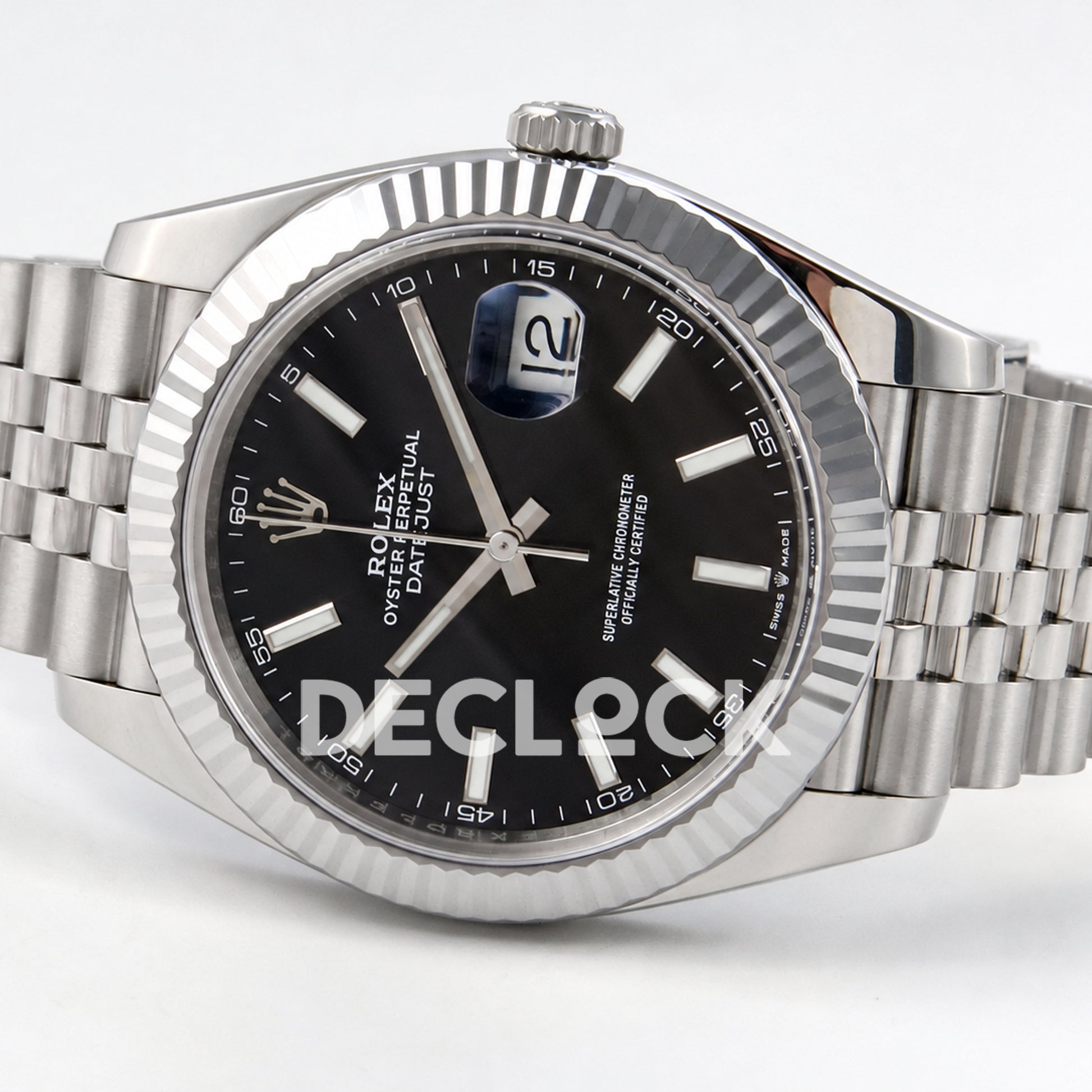 Rolex Datejust 41 126334 Black Dial Jubilee MZF JH3235