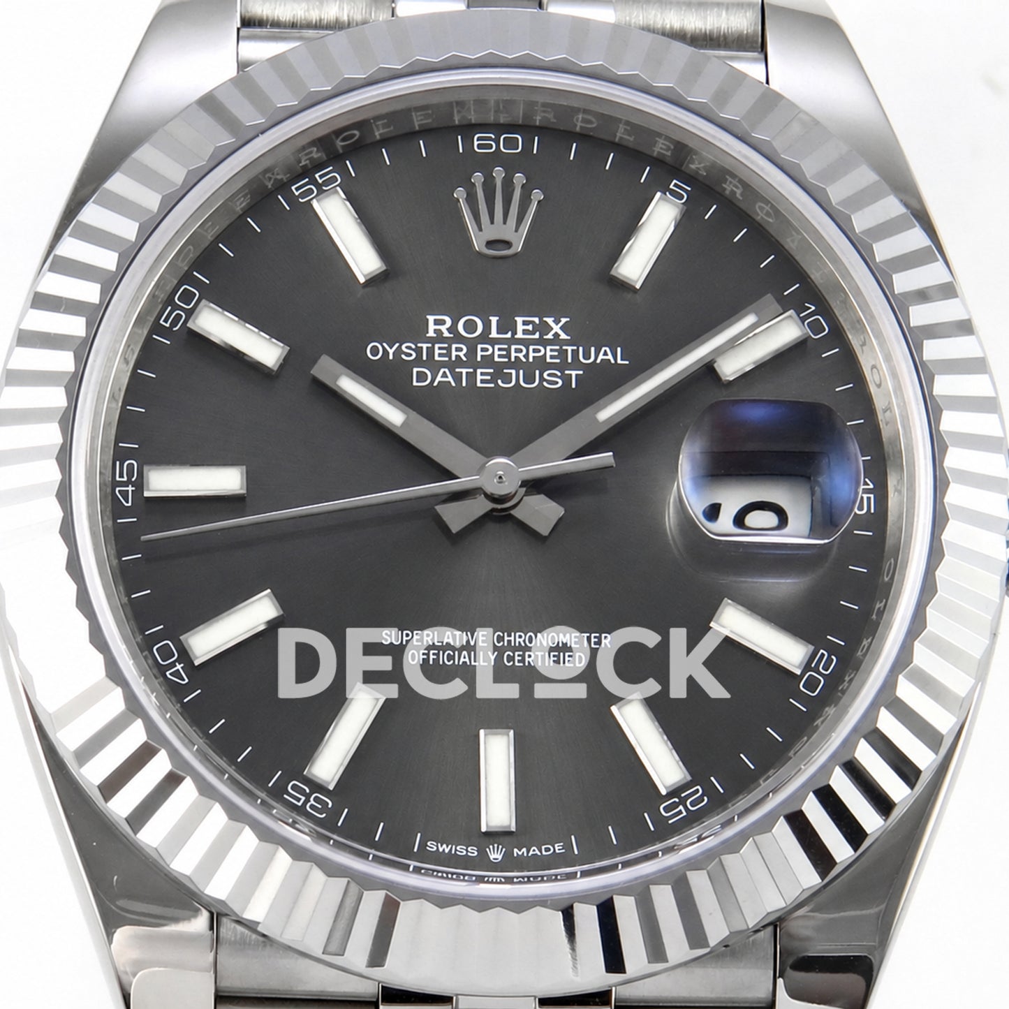 Rolex Datejust 41 126334 Grey Dial Jubilee MZF JH3235
