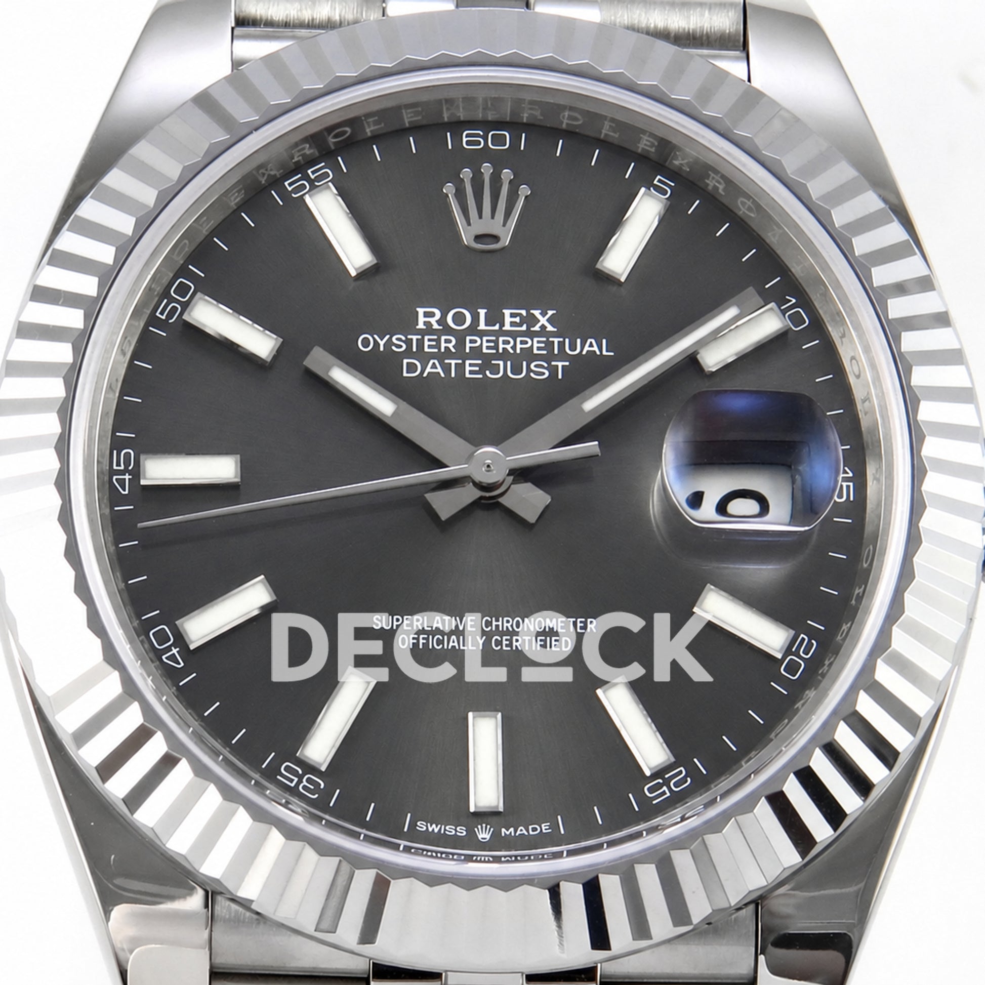 Rolex Datejust 41 126334 Grey Dial Jubilee MZF JH3235