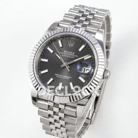 Rolex Datejust 41 126334 Grey Dial Jubilee MZF JH3235