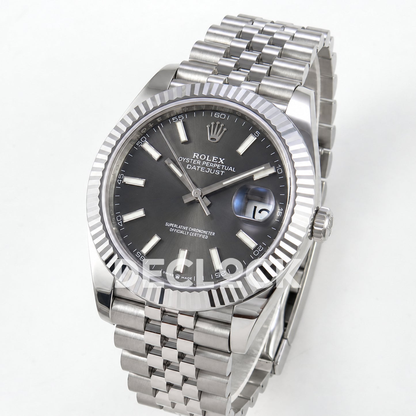 Rolex Datejust 41 126334 Grey Dial Jubilee MZF JH3235