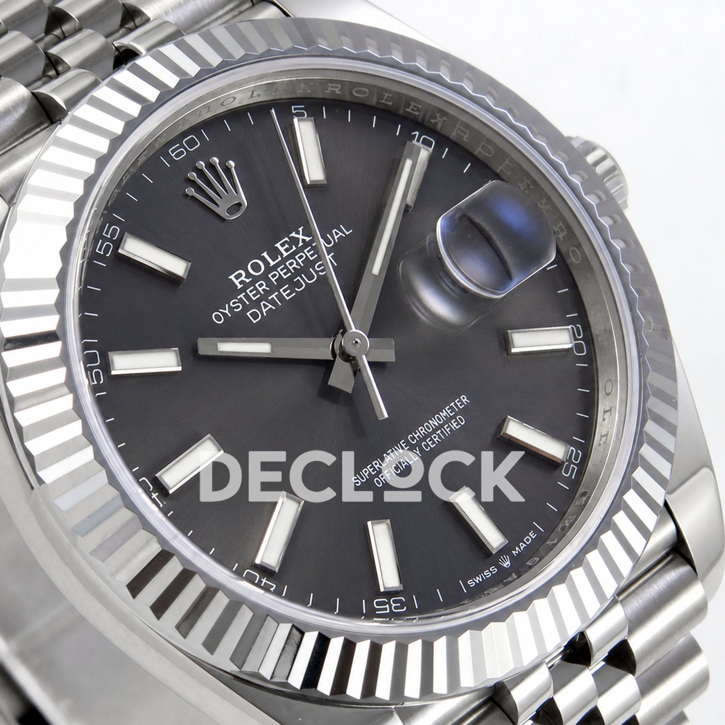 Rolex Datejust 41 126334 Grey Dial Jubilee MZF JH3235