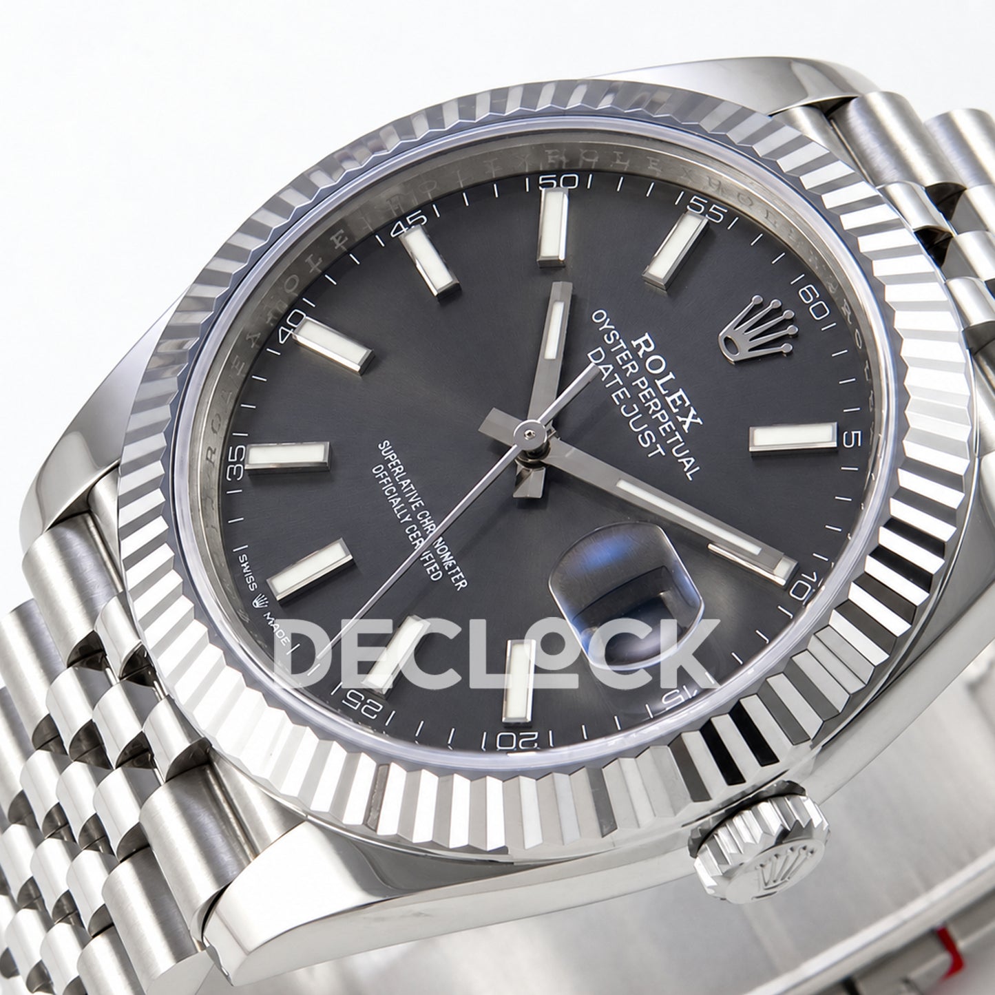 Rolex Datejust 41 126334 Grey Dial Jubilee MZF JH3235