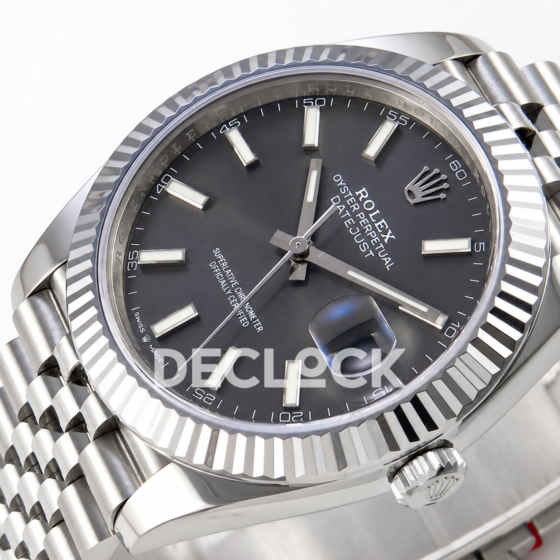 Rolex Datejust 41 126334 Grey Dial Jubilee MZF JH3235