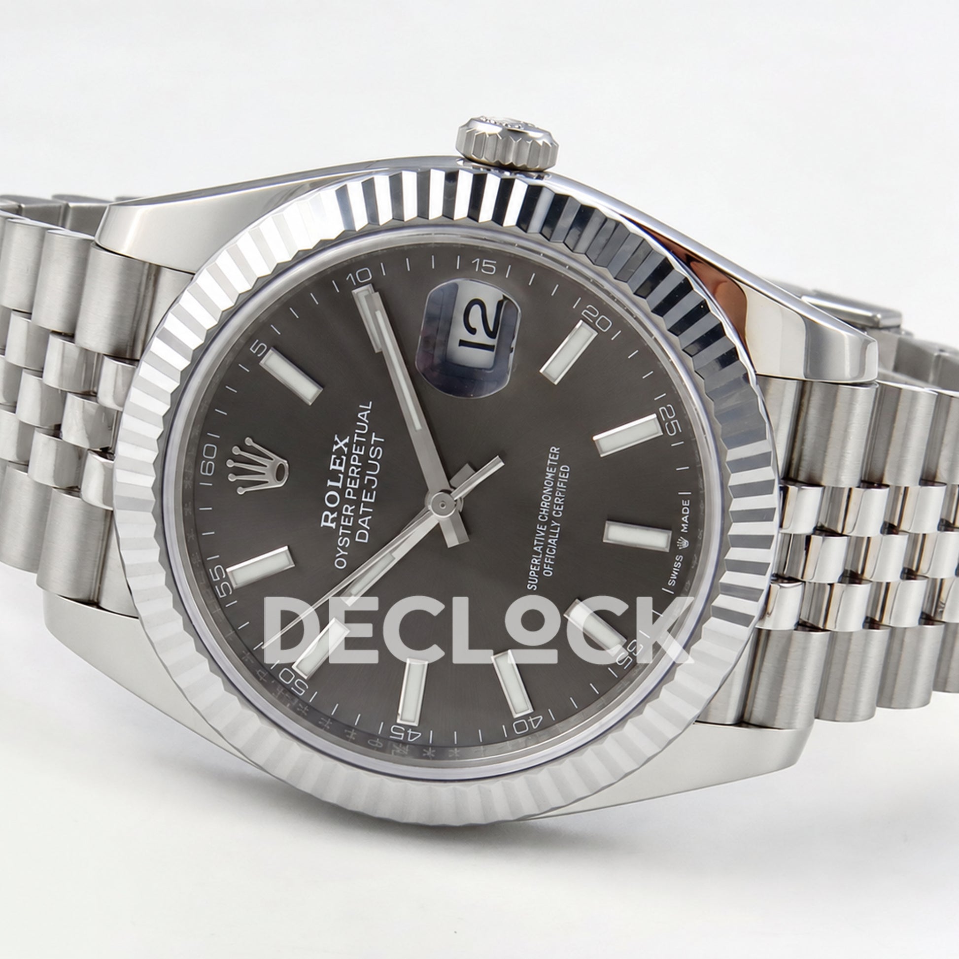 Rolex Datejust 41 126334 Grey Dial Jubilee MZF JH3235